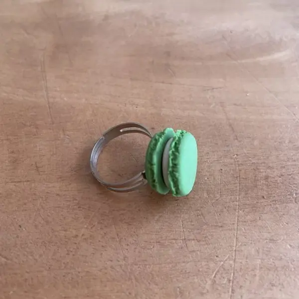 Bague réglable pâte polymère