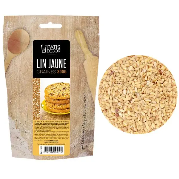 Graines de lin jaune 300 g