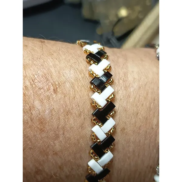 Bracelet chevron miyuki a685