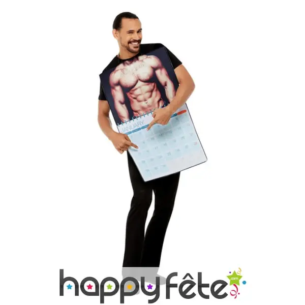Costume de calendrier sexy pour homme