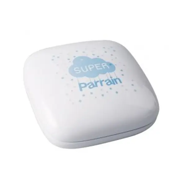 Décoration "Parrain ?" - Bleu