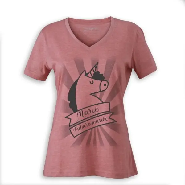 Tshirt EVJF personnalisés Licorne