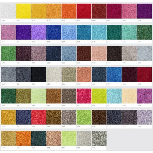 Tapis personnalisé en fibres de moquette