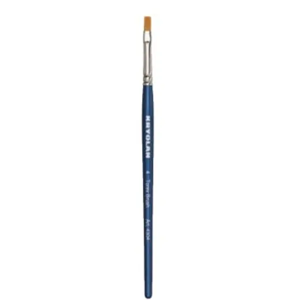 Pinceau Plat de Maquillage - Kryolan - Taille 10