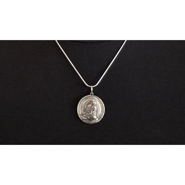 Pendentif en argent sterling vardan mamikonyan & signe de l’éternité
