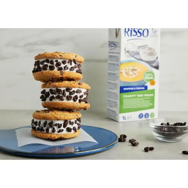 Crème pour foisonnement et cuisson Risso Chanty Duo Vegan