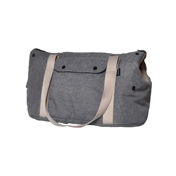 Sac pour chien, balade 23x40x25cm gris