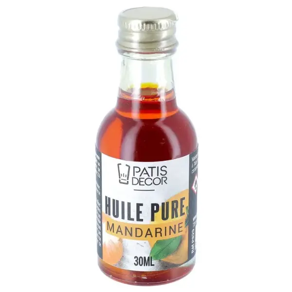 Huile pure de mandarine - 30 ml - DDM 05/26