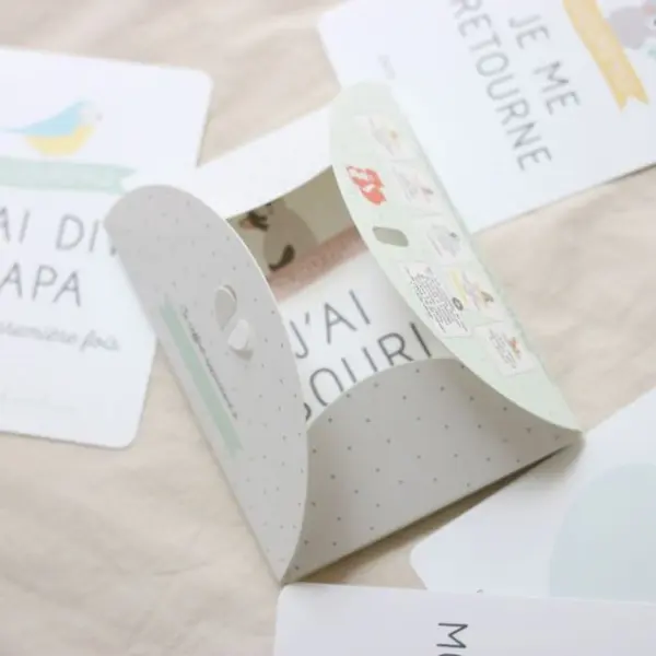 Coffret premières fois de bébé - Cartes étapes - Zü