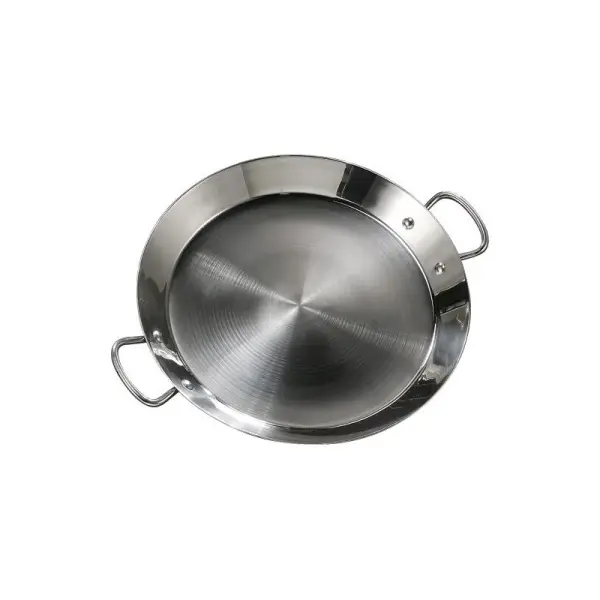 plat inox à paëlla 40 cm