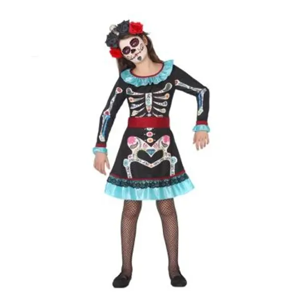 Déguisement Day Of The Dead Fille - Taille au Choix