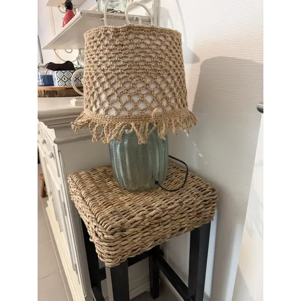 Lampe à poser "cocon bohème"