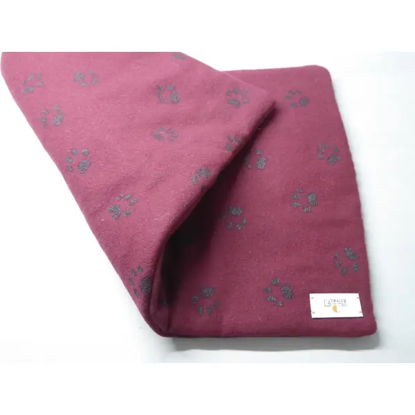 Tapis pour chat moelleux en polaire – couchage lavable – pièce unique