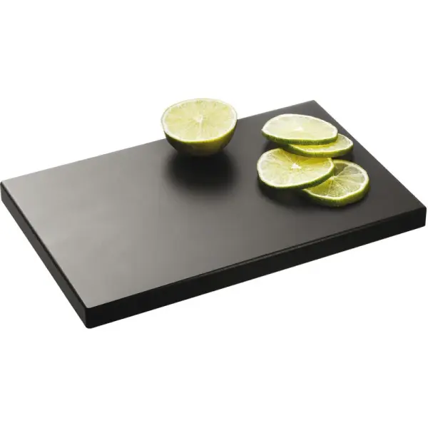 planche à découper en PEHD 500 noire 53 x 32.5 x 2 cm