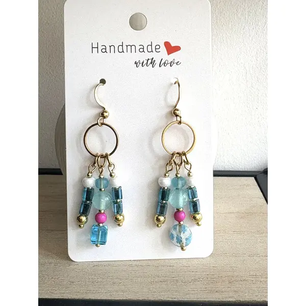 Boucles d’oreilles perles