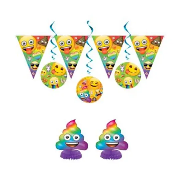 Kit de Décoration - Emoji™ Rainbow