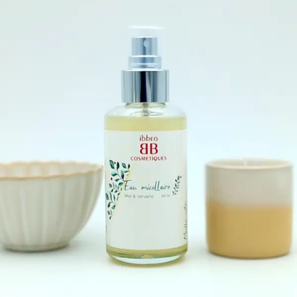 Eau micellaire, verveine citronnée & miel, 100ml