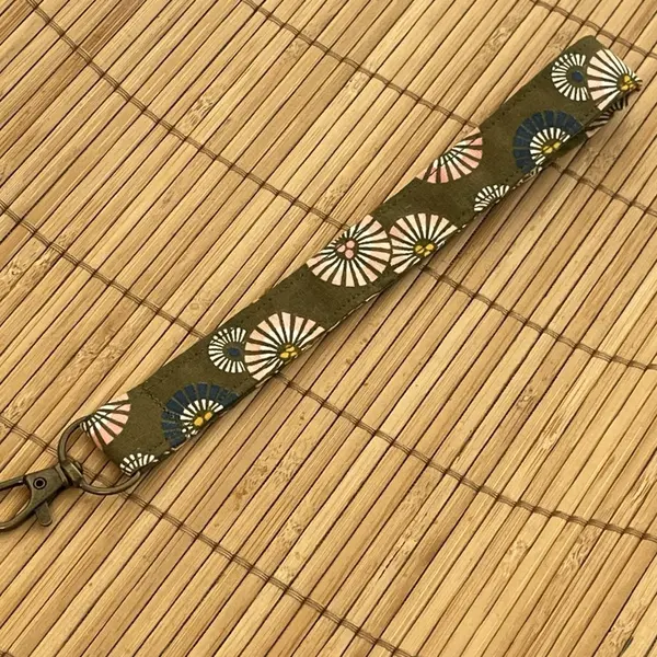 Porte-clés lanière soleil levant