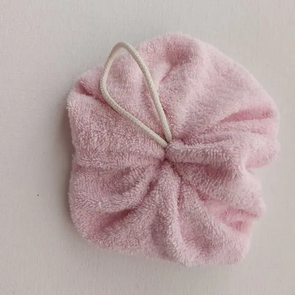 Fleur de douche en coton éponge 360 gr