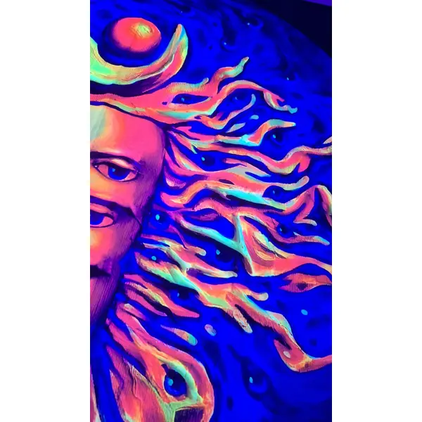 Tenture masque shpongle