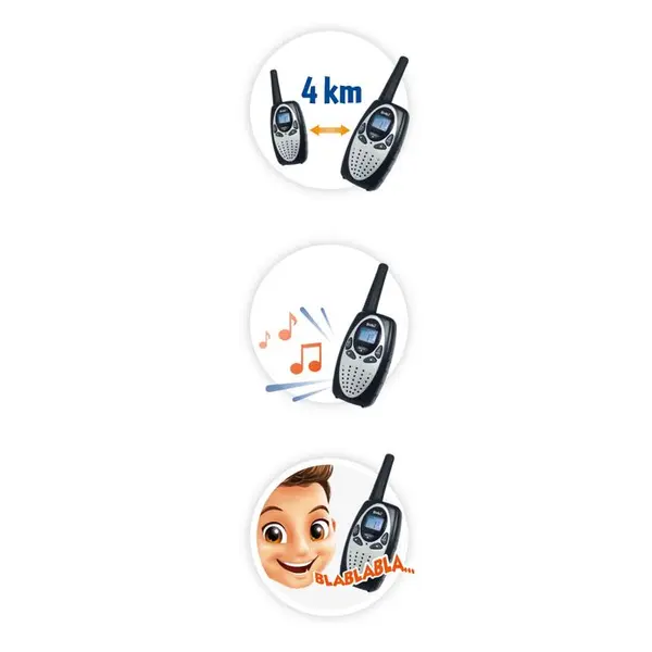 Talkie walkie rechargeable