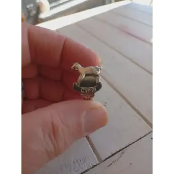 Bague, manche de cuillère "capri"