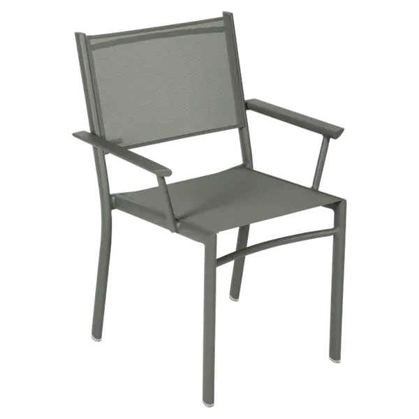 Fauteuil bridge costa, coloris romarin -61,5x54 H87,5cm