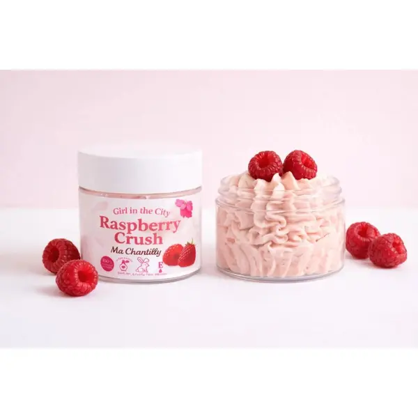 Beurre corporel fouetté framboise naturelle