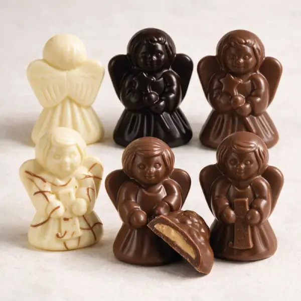 Moule chocolat 3 Anges assortis Patisdécor