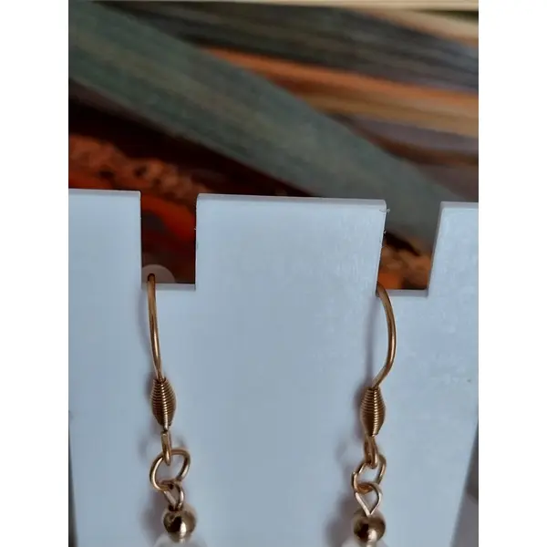 Boucles d oreilles acier inoxydable.