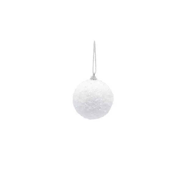 Lot de 12 boules effet neige