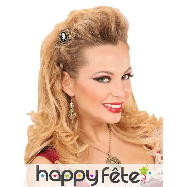 2 Peignes pirate baroque pour cheveux