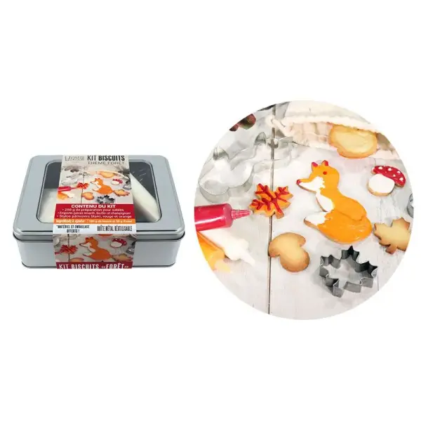 Kit biscuits forêt