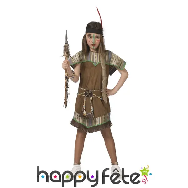 Robe d'indienne pour fille