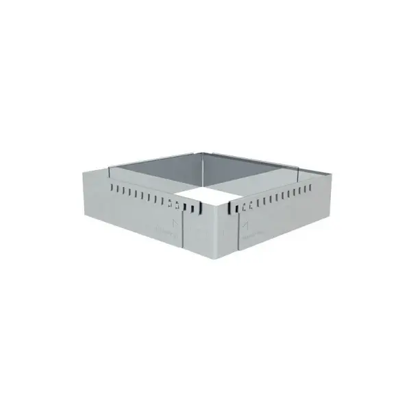 Cadre à entremets extensible inox 30 à 57 cm De Buyer