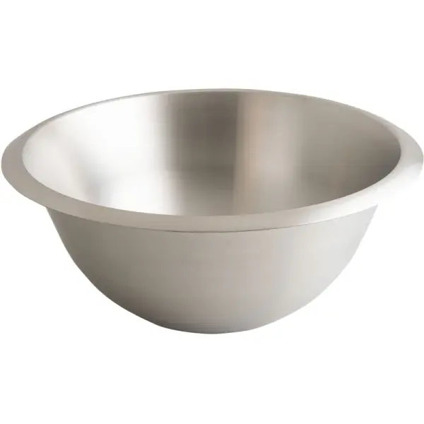 bassine inox hémisphérique 20 cm