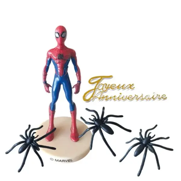 Kit décor gâteau L'Homme Araignée