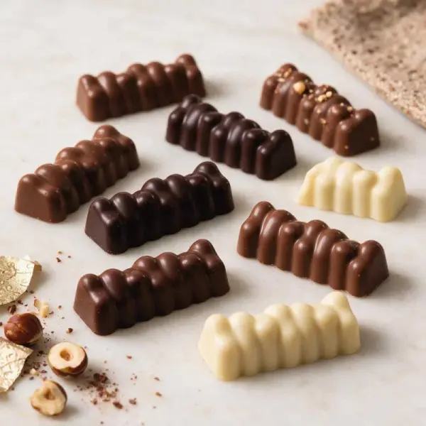 Moule chocolat 14 Barrettes