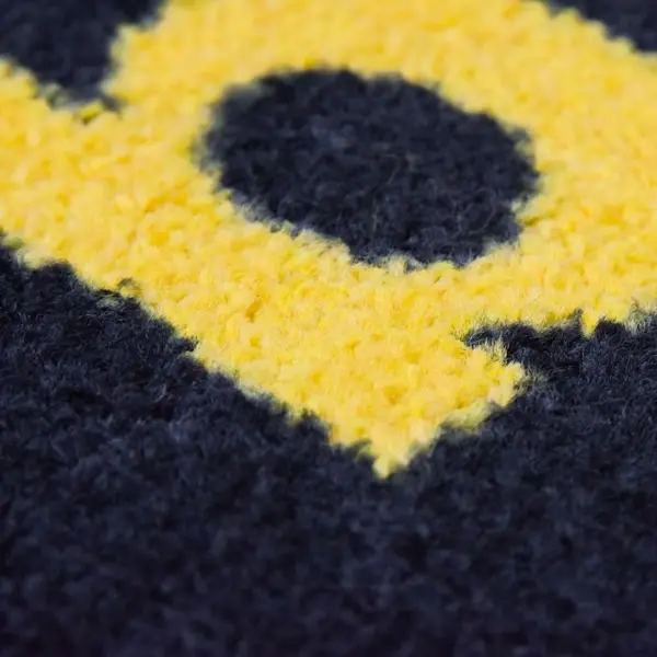 Tapis personnalisé en fibres de moquette