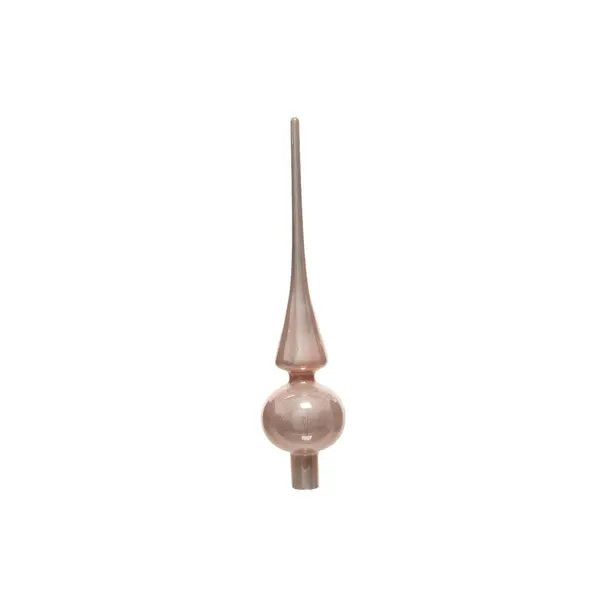 Cimier verre, rose brillant