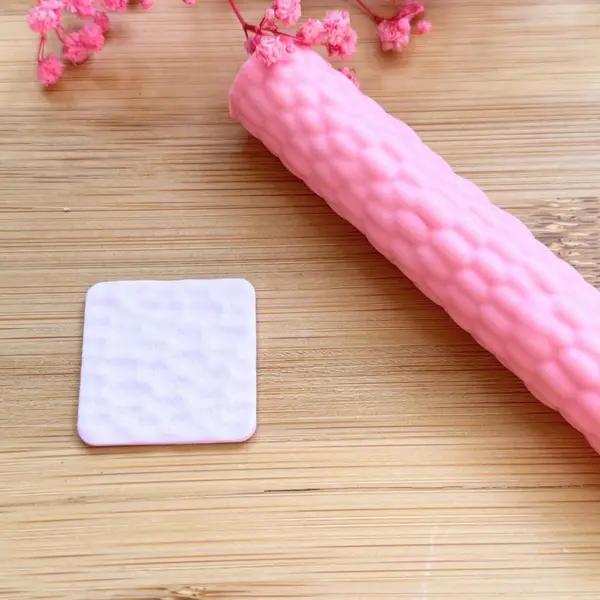 Rouleau texture pour pâte polymère | roller texture | fabrication de bijoux | outils en pâte polymère | rouleau texture martelé