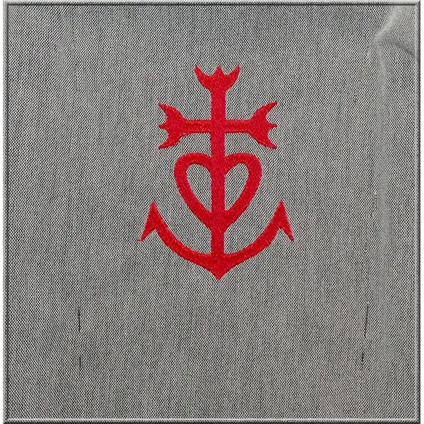 Croix de camargue : fichier broderie machine