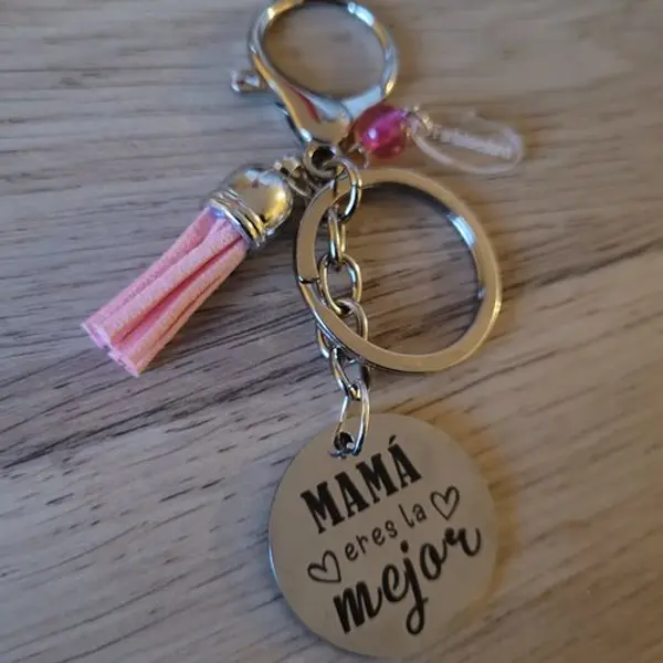 Mama eres la mejor - bijou accroche clés