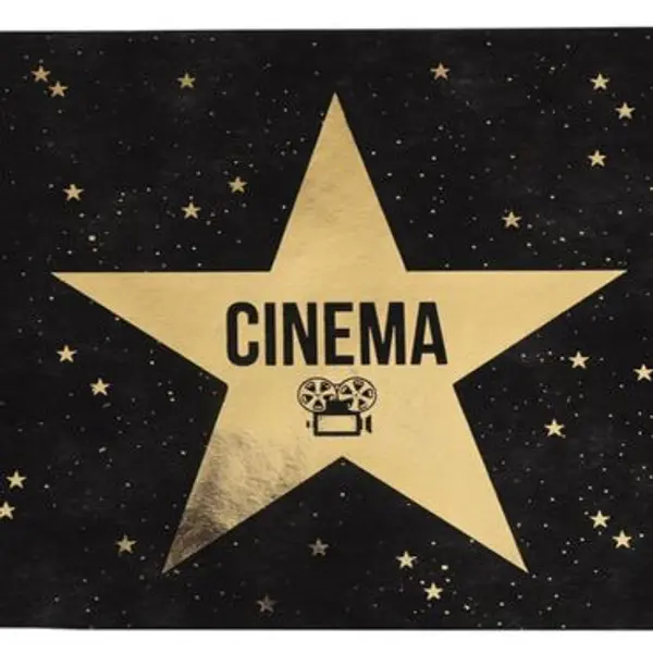 Chemin de Table Noir - 5 m - Cinéma Hollywood