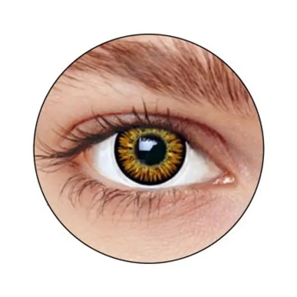 Lentilles "Big Eyes Green" - 1 an (sans correction)