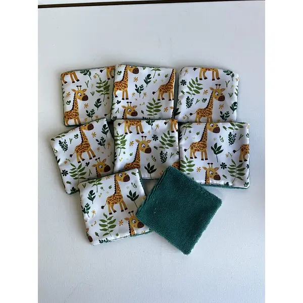 Lingettes bébé lavable