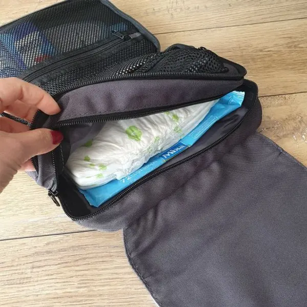 Petit sac à langer - Pochette à vadrouille Indiennes