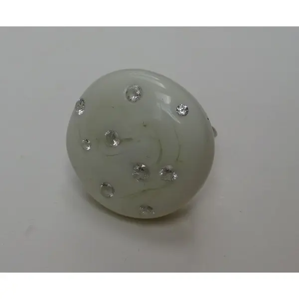 Bague, verre filé, lampwork, verre de murano, bag.1529
