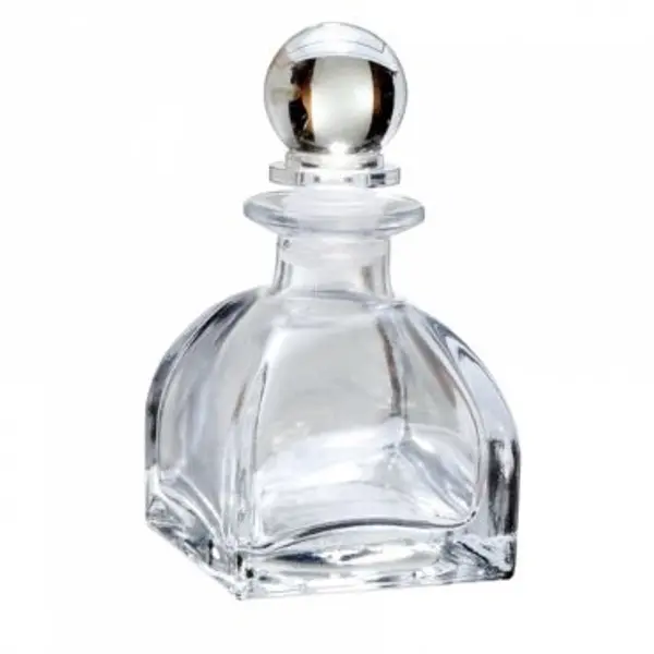 Flacon avec Bouchon en Verre - Pyramidal