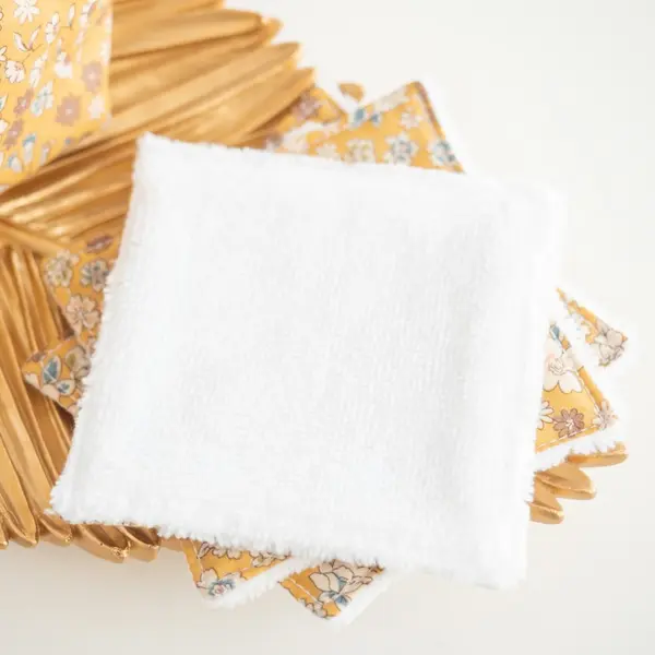 Coton lavable et réutilisable jelly